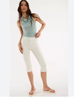 Free People Bette super slim Capris